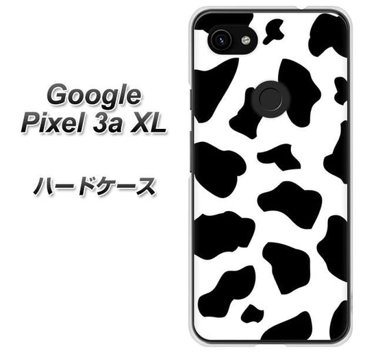 Google Pixel 3a XL 高画質仕上げ 背面印刷 ハードケース【1070 ダルメシアン（WH）】