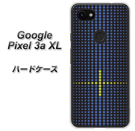 Google Pixel 3a XL 高画質仕上げ 背面印刷 ハードケース【IB907  グラデーションドット】