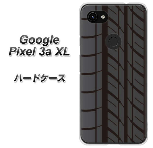 Google Pixel 3a XL 高画質仕上げ 背面印刷 ハードケース【IB931 タイヤ】