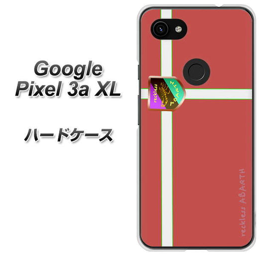 Google Pixel 3a XL 高画質仕上げ 背面印刷 ハードケース【YC934 アバルト05】