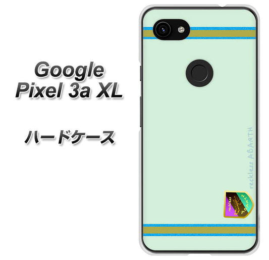 Google Pixel 3a XL 高画質仕上げ 背面印刷 ハードケース【YC938 アバルト09】