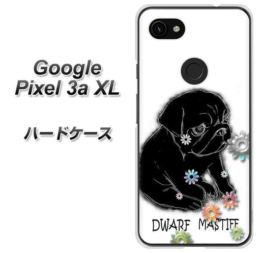 Google Pixel 3a XL 高画質仕上げ 背面印刷 ハードケース【YD859 パグ05】