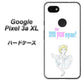 Google Pixel 3a XL 高画質仕上げ 背面印刷 ハードケース【YJ249 マリリンモンローにゃん】