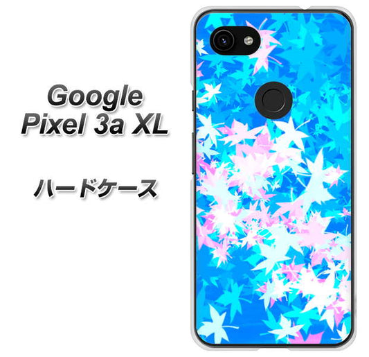 Google Pixel 3a XL 高画質仕上げ 背面印刷 ハードケース【YJ290 デザインもみじ】