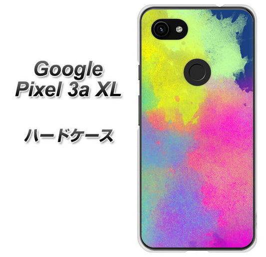 Google Pixel 3a XL 高画質仕上げ 背面印刷 ハードケース【YJ294 デザイン色彩】