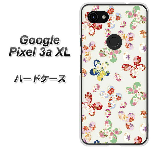 Google Pixel 3a XL 高画質仕上げ 背面印刷 ハードケース【YJ326 和柄 模様】