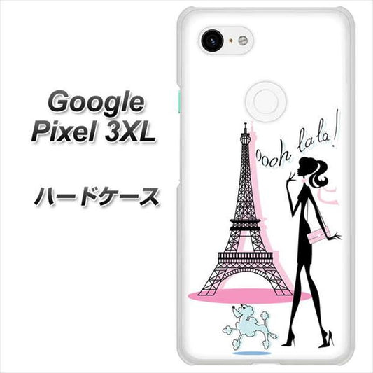 Google Pixel 3XL 高画質仕上げ 背面印刷 ハードケース【377 エレガント】