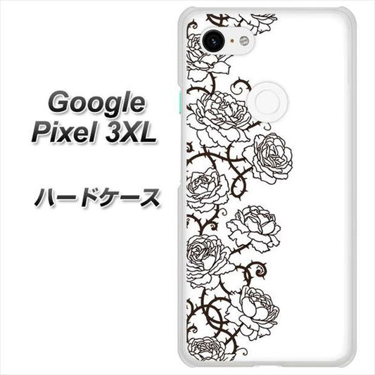 Google Pixel 3XL 高画質仕上げ 背面印刷 ハードケース【467 イバラ】
