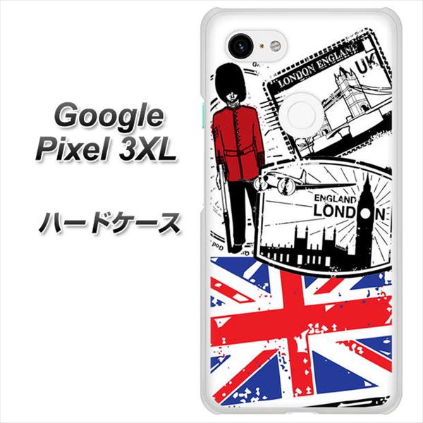 Google Pixel 3XL 高画質仕上げ 背面印刷 ハードケース【574 LONDON】