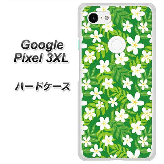 Google Pixel 3XL 高画質仕上げ 背面印刷 ハードケース【760 ジャスミンの花畑】