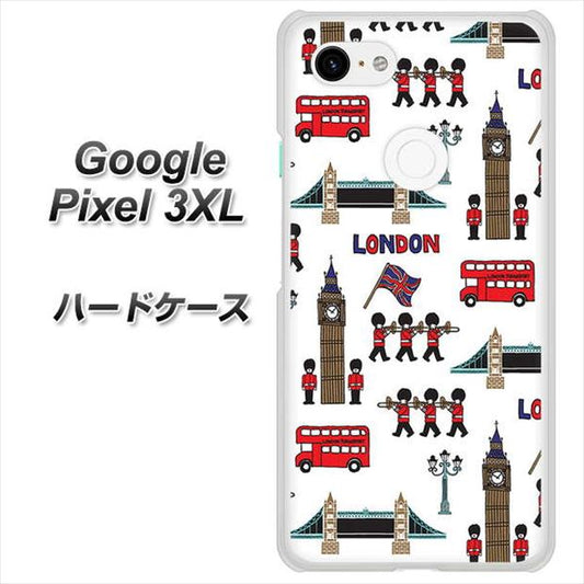 Google Pixel 3XL 高画質仕上げ 背面印刷 ハードケース【EK811 ロンドンの街】
