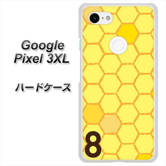 Google Pixel 3XL 高画質仕上げ 背面印刷 ハードケース【IB913  はちの巣】
