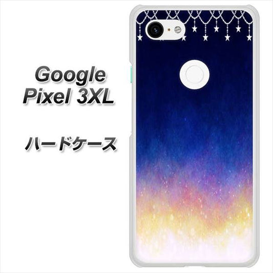 Google Pixel 3XL 高画質仕上げ 背面印刷 ハードケース【MI803 冬の夜空】