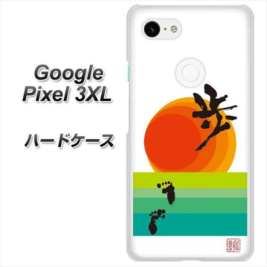 Google Pixel 3XL 高画質仕上げ 背面印刷 ハードケース【OE809 歩ム】