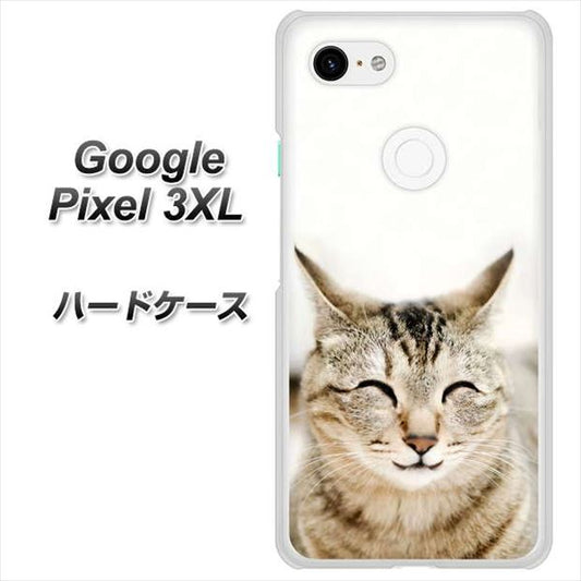 Google Pixel 3XL 高画質仕上げ 背面印刷 ハードケース【VA801 笑福ねこ】