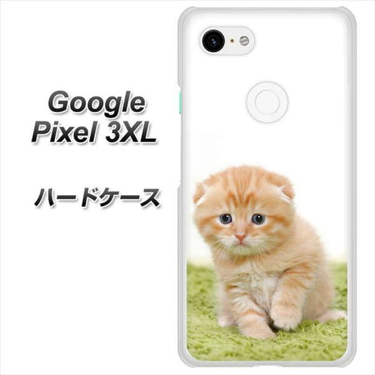 Google Pixel 3XL 高画質仕上げ 背面印刷 ハードケース【VA802 ネコこっそり】