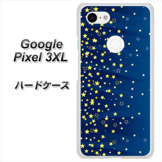 Google Pixel 3XL 高画質仕上げ 背面印刷 ハードケース【VA842 満天の星空】