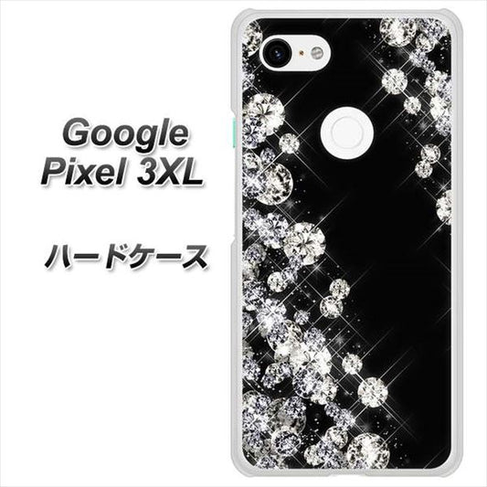 Google Pixel 3XL 高画質仕上げ 背面印刷 ハードケース【VA871 ダイヤモンドフレーム】