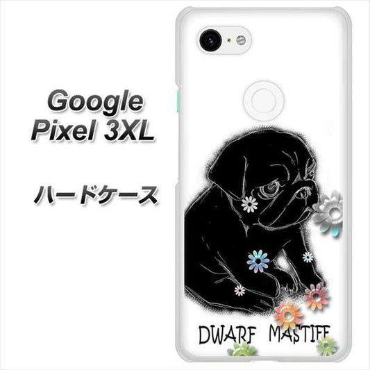 Google Pixel 3XL 高画質仕上げ 背面印刷 ハードケース【YD859 パグ05】