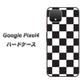Google Pixel 4 高画質仕上げ 背面印刷 ハードケース【151 フラッグチェック】