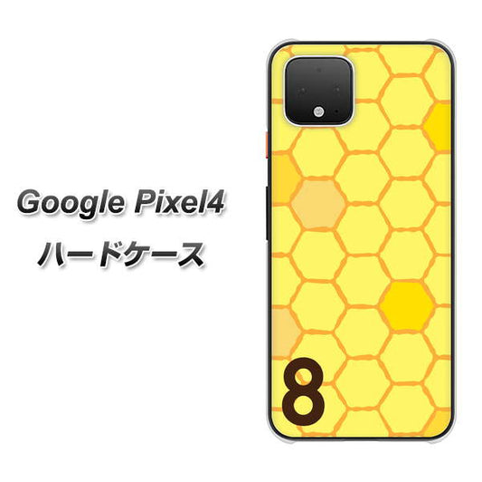 Google Pixel 4 高画質仕上げ 背面印刷 ハードケース【IB913  はちの巣】