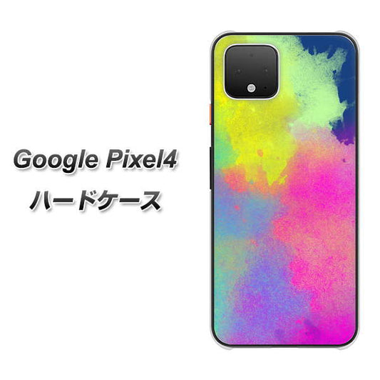 Google Pixel 4 高画質仕上げ 背面印刷 ハードケース【YJ294 デザイン色彩】