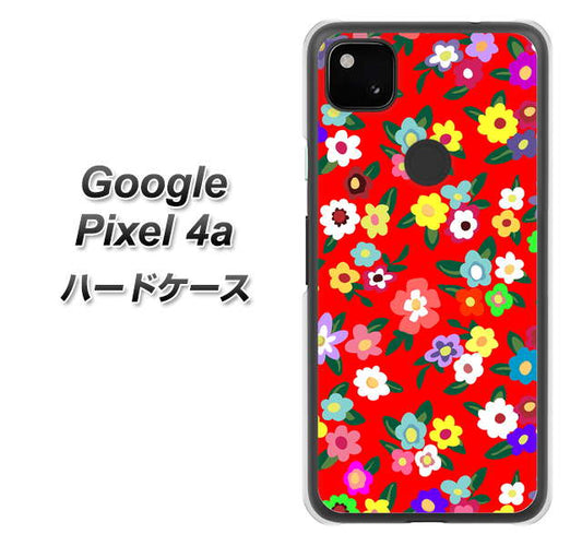 Google Pixel 4a 高画質仕上げ 背面印刷 ハードケース【780 リバティプリントRD】