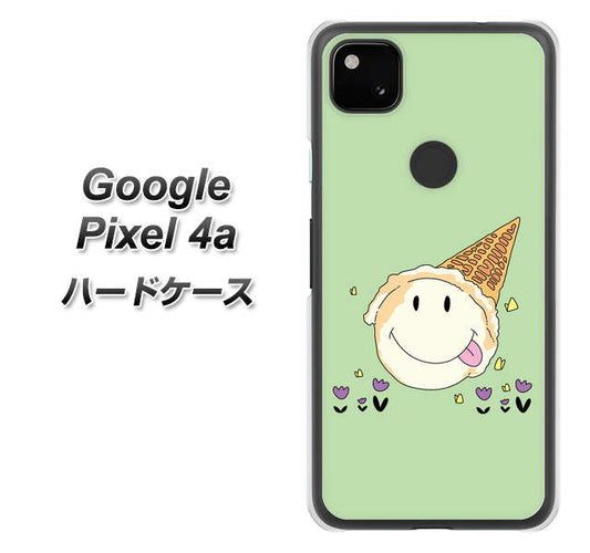 Google Pixel 4a 高画質仕上げ 背面印刷 ハードケース【MA902 アイスクリーム】