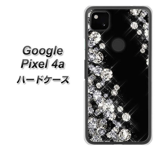 Google Pixel 4a 高画質仕上げ 背面印刷 ハードケース【VA871 ダイヤモンドフレーム】