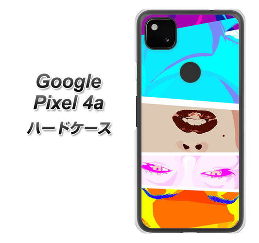 Google Pixel 4a 高画質仕上げ 背面印刷 ハードケース【YJ211 マリリンモンローデザイン（D）】