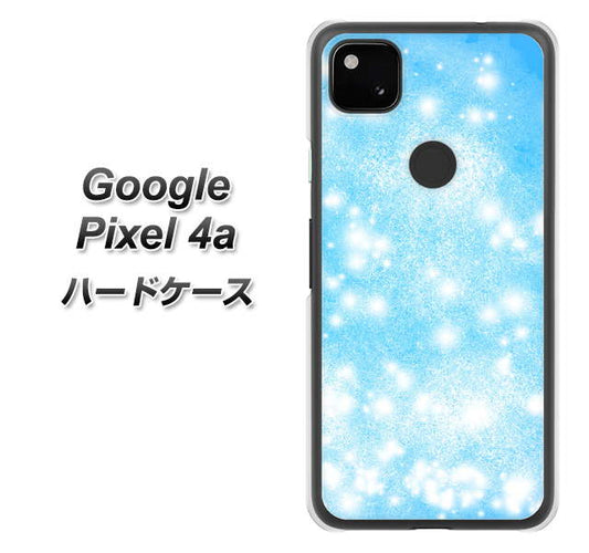 Google Pixel 4a 高画質仕上げ 背面印刷 ハードケース【YJ289 デザインブルー】