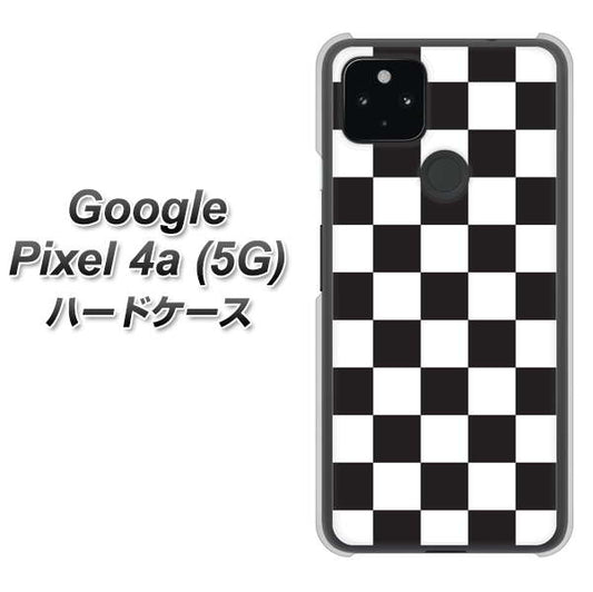 Google Pixel 4a (5G) 高画質仕上げ 背面印刷 ハードケース【151 フラッグチェック】