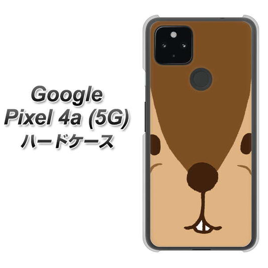 Google Pixel 4a (5G) 高画質仕上げ 背面印刷 ハードケース【349 りす】