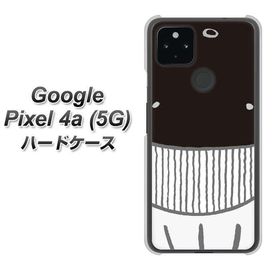 Google Pixel 4a (5G) 高画質仕上げ 背面印刷 ハードケース【355 くじら】