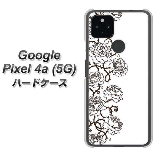 Google Pixel 4a (5G) 高画質仕上げ 背面印刷 ハードケース【467 イバラ】