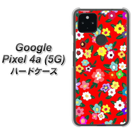Google Pixel 4a (5G) 高画質仕上げ 背面印刷 ハードケース【780 リバティプリントRD】