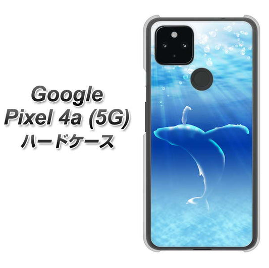 Google Pixel 4a (5G) 高画質仕上げ 背面印刷 ハードケース【1047 海の守り神くじら】