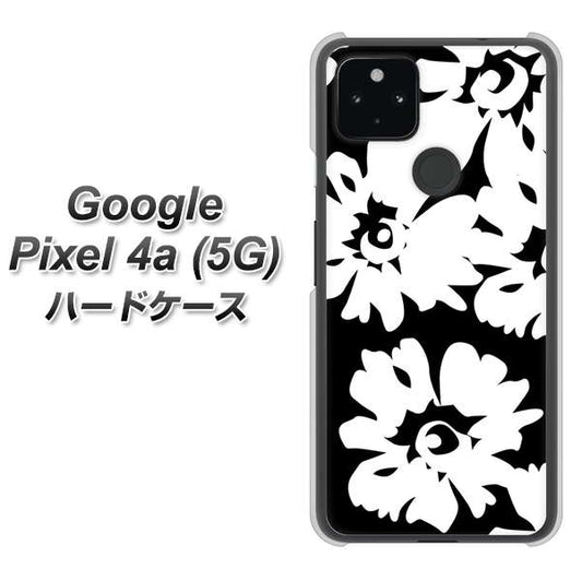 Google Pixel 4a (5G) 高画質仕上げ 背面印刷 ハードケース【1215 モダンフラワー】