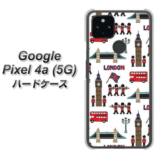Google Pixel 4a (5G) 高画質仕上げ 背面印刷 ハードケース【EK811 ロンドンの街】