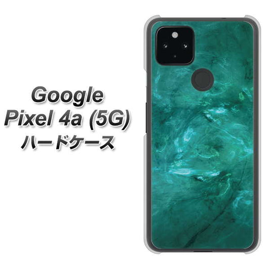 Google Pixel 4a (5G) 高画質仕上げ 背面印刷 ハードケース【KM869 大理石GR】