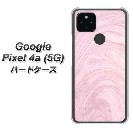 Google Pixel 4a (5G) 高画質仕上げ 背面印刷 ハードケース【KM873 大理石ラベンダー】