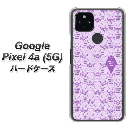 Google Pixel 4a (5G) 高画質仕上げ 背面印刷 ハードケース【MA918 パターン ミミズク】