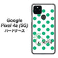 Google Pixel 4a (5G) 高画質仕上げ 背面印刷 ハードケース【OE814 5月エメラルド】