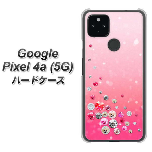 Google Pixel 4a (5G) 高画質仕上げ 背面印刷 ハードケース【SC822 スワロデコ風プリント】