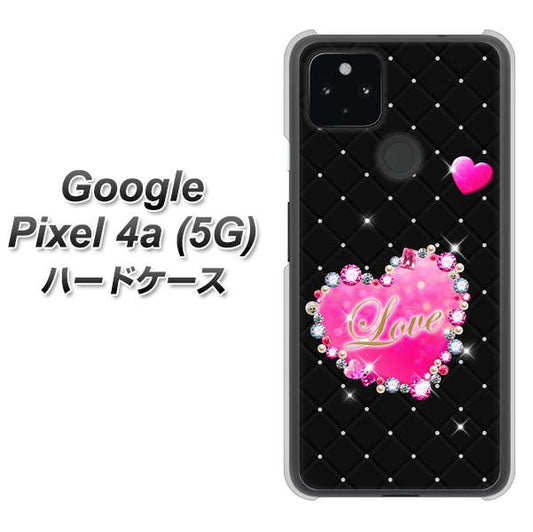 Google Pixel 4a (5G) 高画質仕上げ 背面印刷 ハードケース【SC823 スワロデコ風プリント】