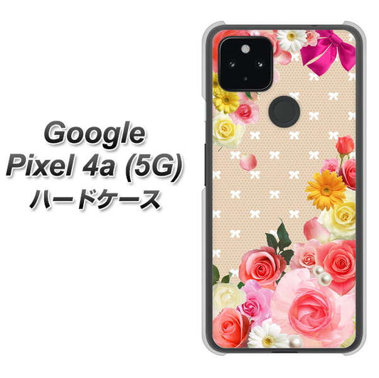 Google Pixel 4a (5G) 高画質仕上げ 背面印刷 ハードケース【SC825 ロリータレース】