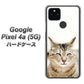 Google Pixel 4a (5G) 高画質仕上げ 背面印刷 ハードケース【VA801 笑福ねこ】