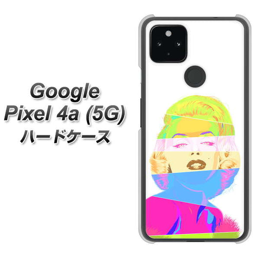 Google Pixel 4a (5G) 高画質仕上げ 背面印刷 ハードケース【YJ208 マリリンモンローデザイン（A）】