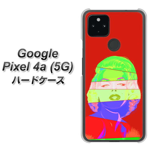 Google Pixel 4a (5G) 高画質仕上げ 背面印刷 ハードケース【YJ209 マリリンモンローデザイン（B）】