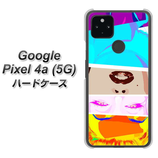Google Pixel 4a (5G) 高画質仕上げ 背面印刷 ハードケース【YJ211 マリリンモンローデザイン（D）】